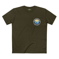 T-Shirt with free Canva custom logo printed front and back Bondi/Collaroy 