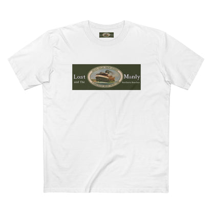 Lost Manly T-Shirt Original Lost Manly Trademark Custom Logo Limited Edition - Lost Manly Shop