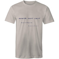AS Colour Staple - Cotton T-Shirt South Curl Curl logo - Lost Manly Shop