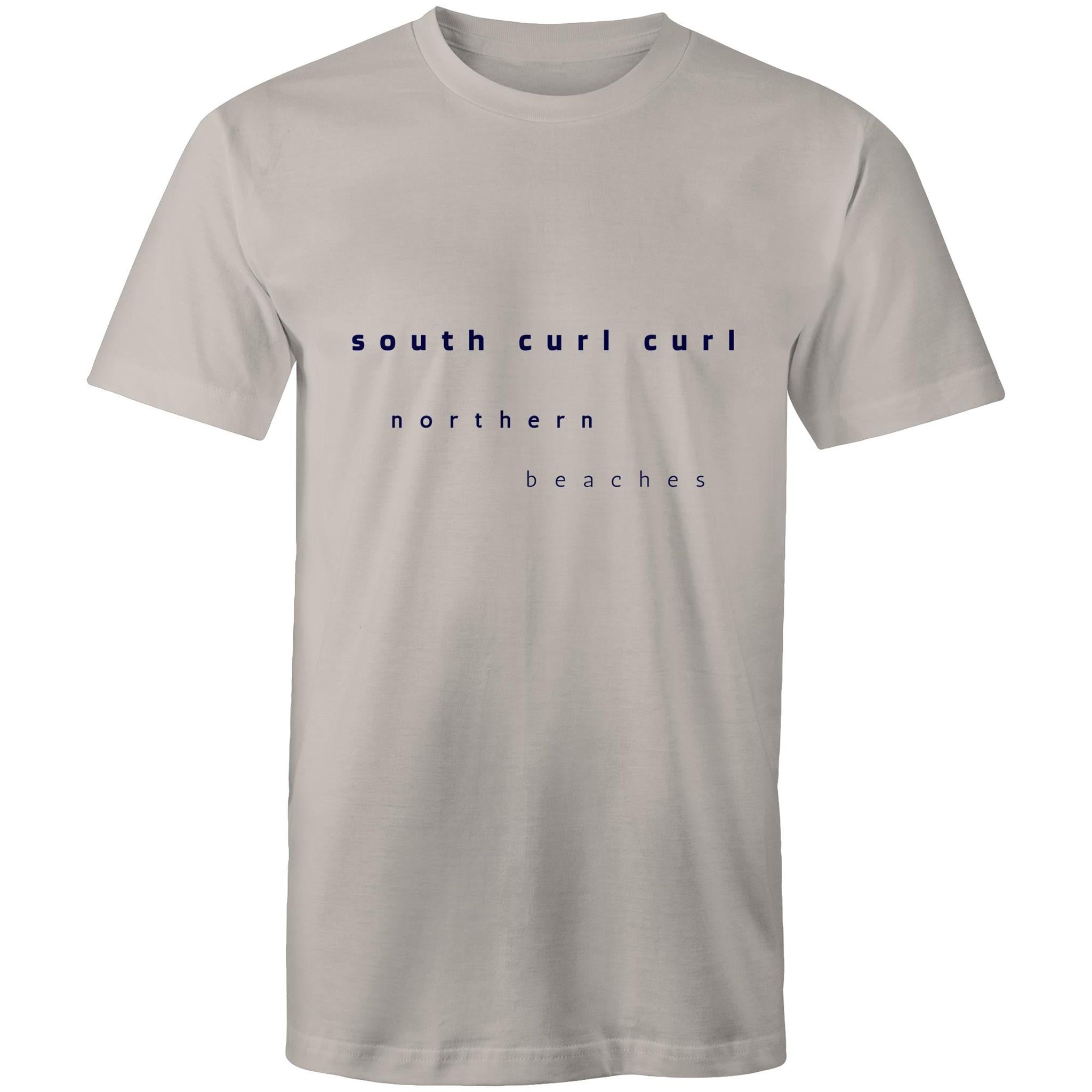 AS Colour Staple - Cotton T-Shirt South Curl Curl logo - Lost Manly Shop