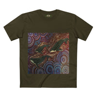 Whales at Long Reef Northern Beaches Sydney Australia Printed T-Shirt Printify