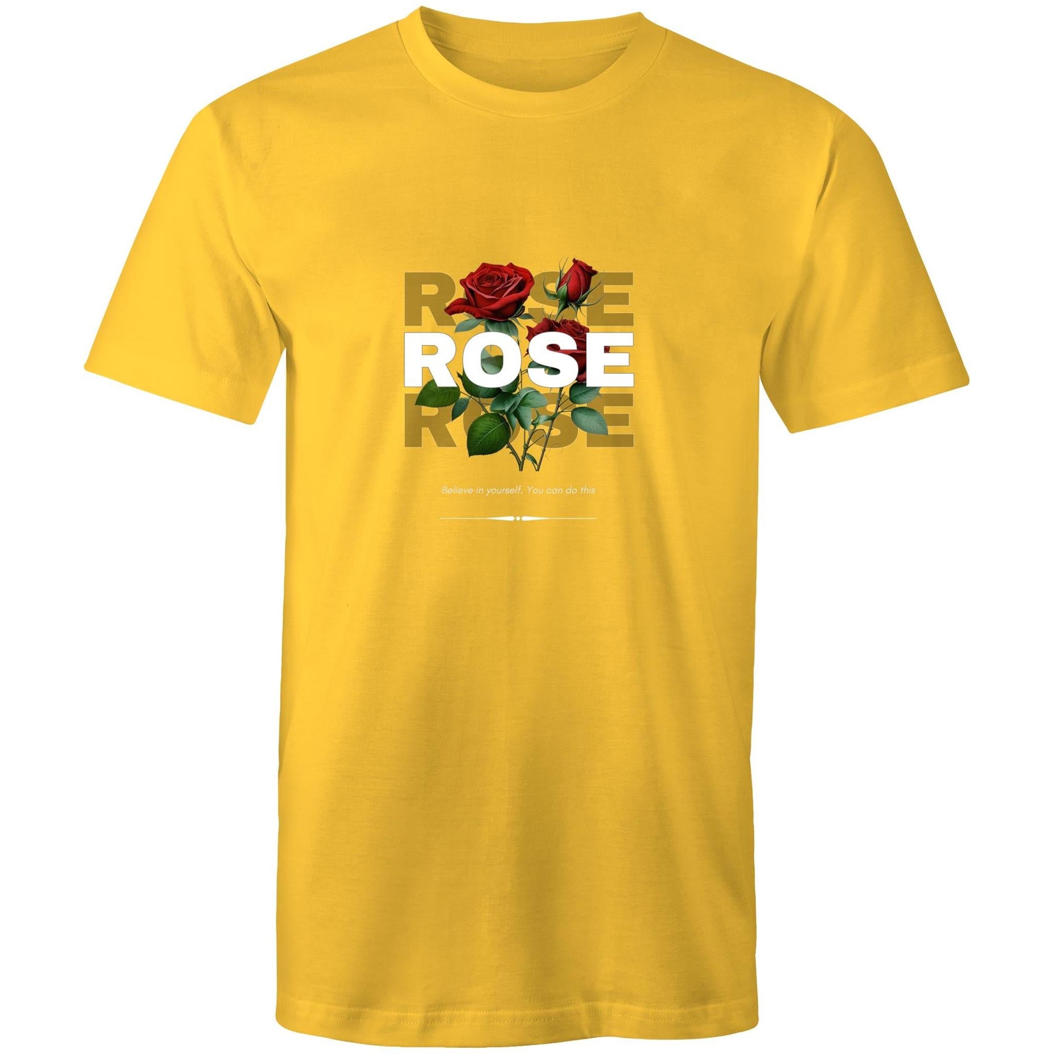 Mens T-Shirt Rose custom logo 