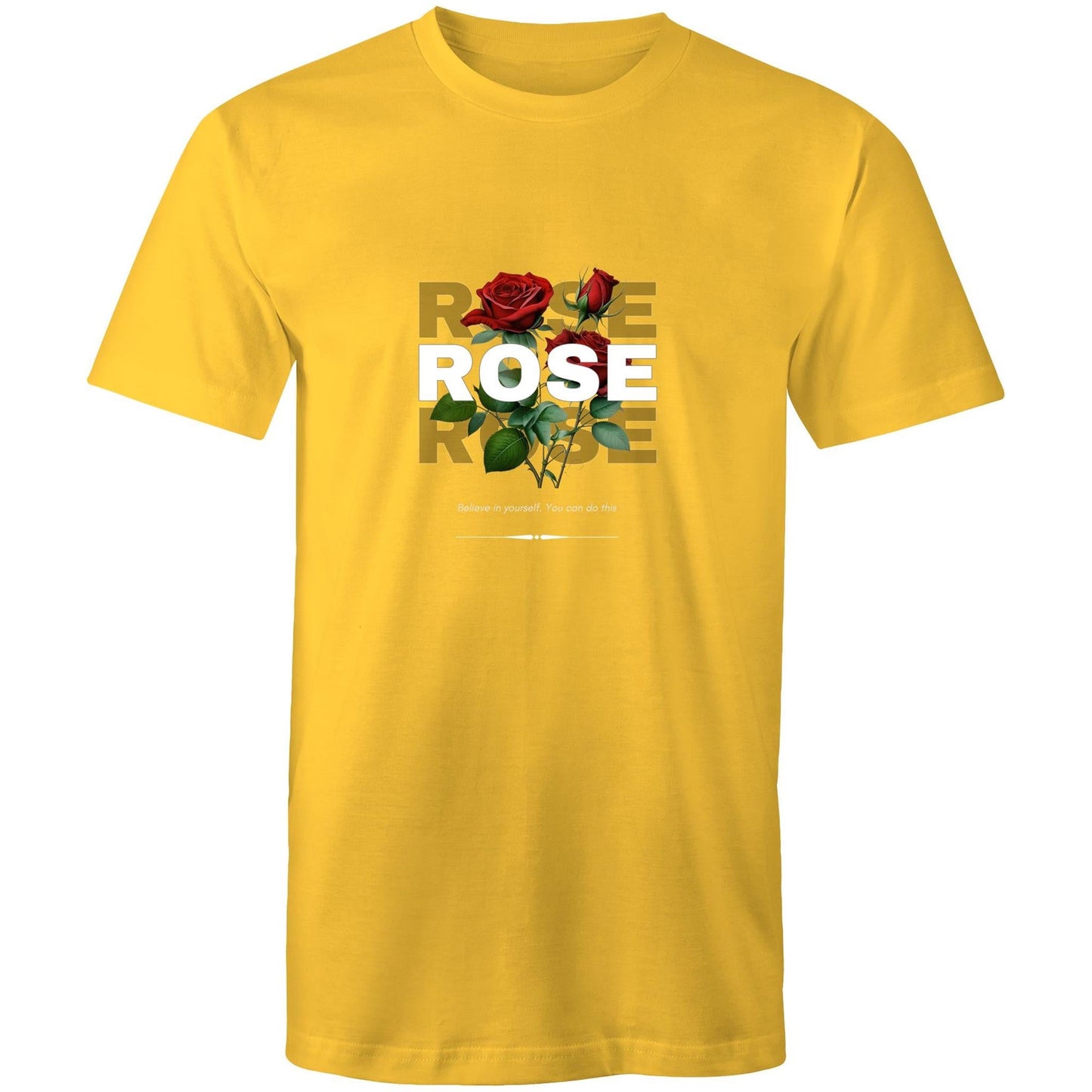 Mens T-Shirt Rose custom logo 