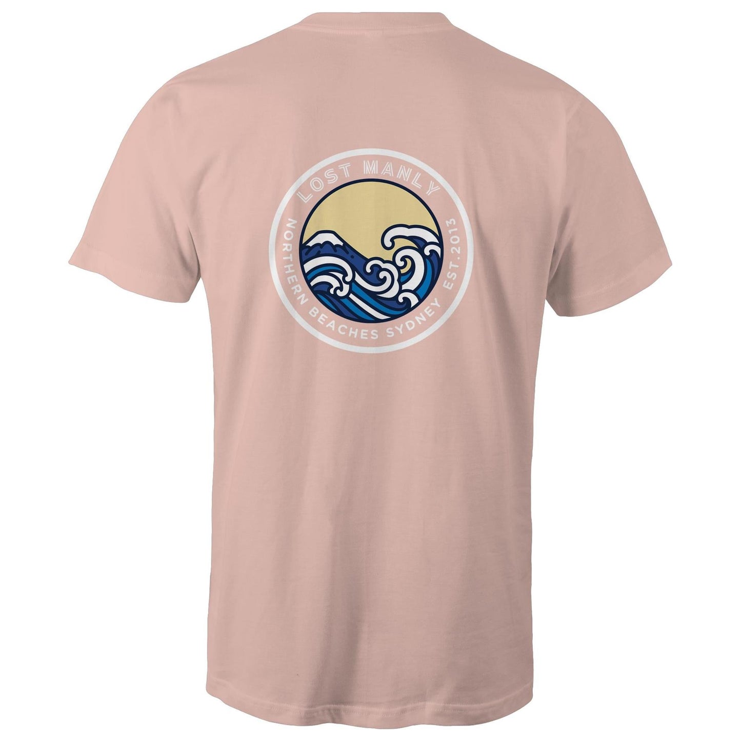 Lost Manly Northern Beaches Sydney Australia Printed Logo T-Shirt Ogo Merch
