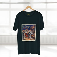 Vintage Manly Mardi Gras Staple Tee Printify