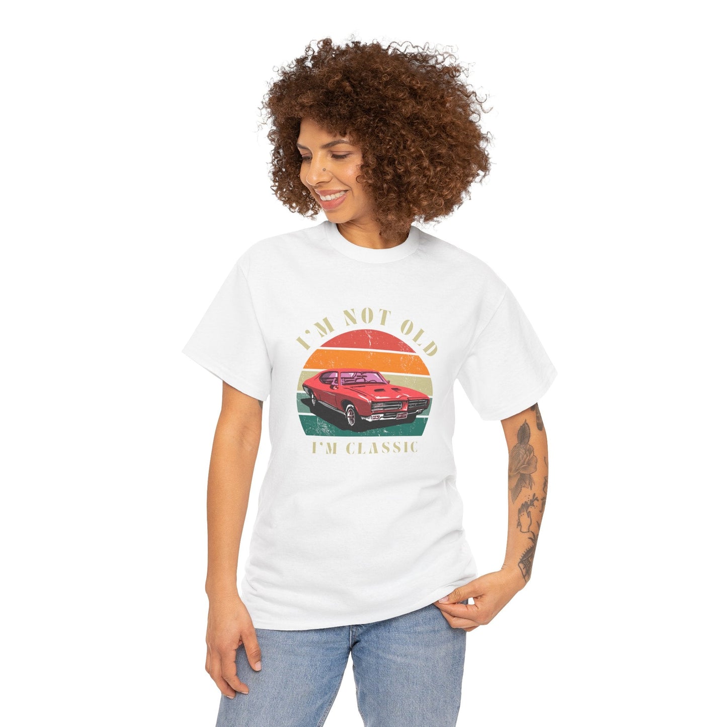 Vintage Car Lover Tee - I'm Not Old I'm Classic T-Shirt 