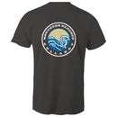 Bondi Born n Bred / Collaroy custom logos printed on AS Colour Staple - Mens T-Shirt 