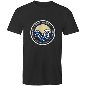 Lost Manly Northern Beaches Sydney Australia Printed Logo T-Shirt Ogo Merch