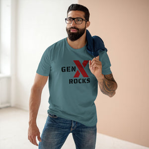 Gen X Rocks Graphic Tee - Nostalgic Gen X T-Shirt, Vintage Style Tee, Gift for Generation X, Casual Wear, Retro Shirt 