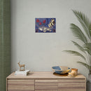 Australian Natives by Artist Kim's Dot Paintings Rolled Poster - Lost Manly Shop
