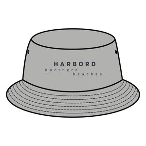HARBORD NB Bucket Hat with Custom Northern Beaches Logo Design Printify