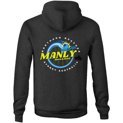 Lost Manly custom logo The Manly Barry Born & Bred edition AS Colour - Stencil Hood - Lost Manly Shop