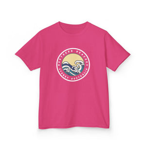 Ocean Wave Kids Cotton Tee – Northern Beaches logo 