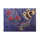 Australian Natives original art by Kim's Dot Paintings Rolled Posters - Lost Manly Shop
