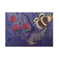 Australian Natives original art by Kim's Dot Paintings Rolled Posters - Lost Manly Shop