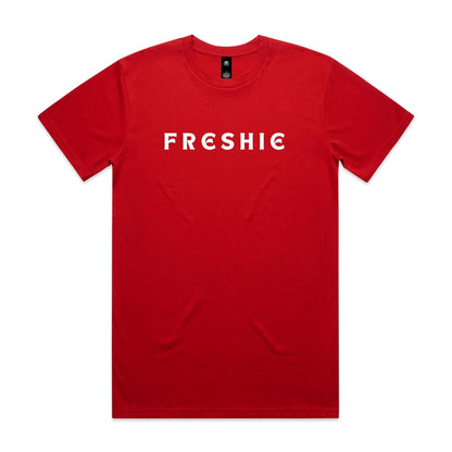 AS Colour Staple Tee Freshie custom logo white font 
