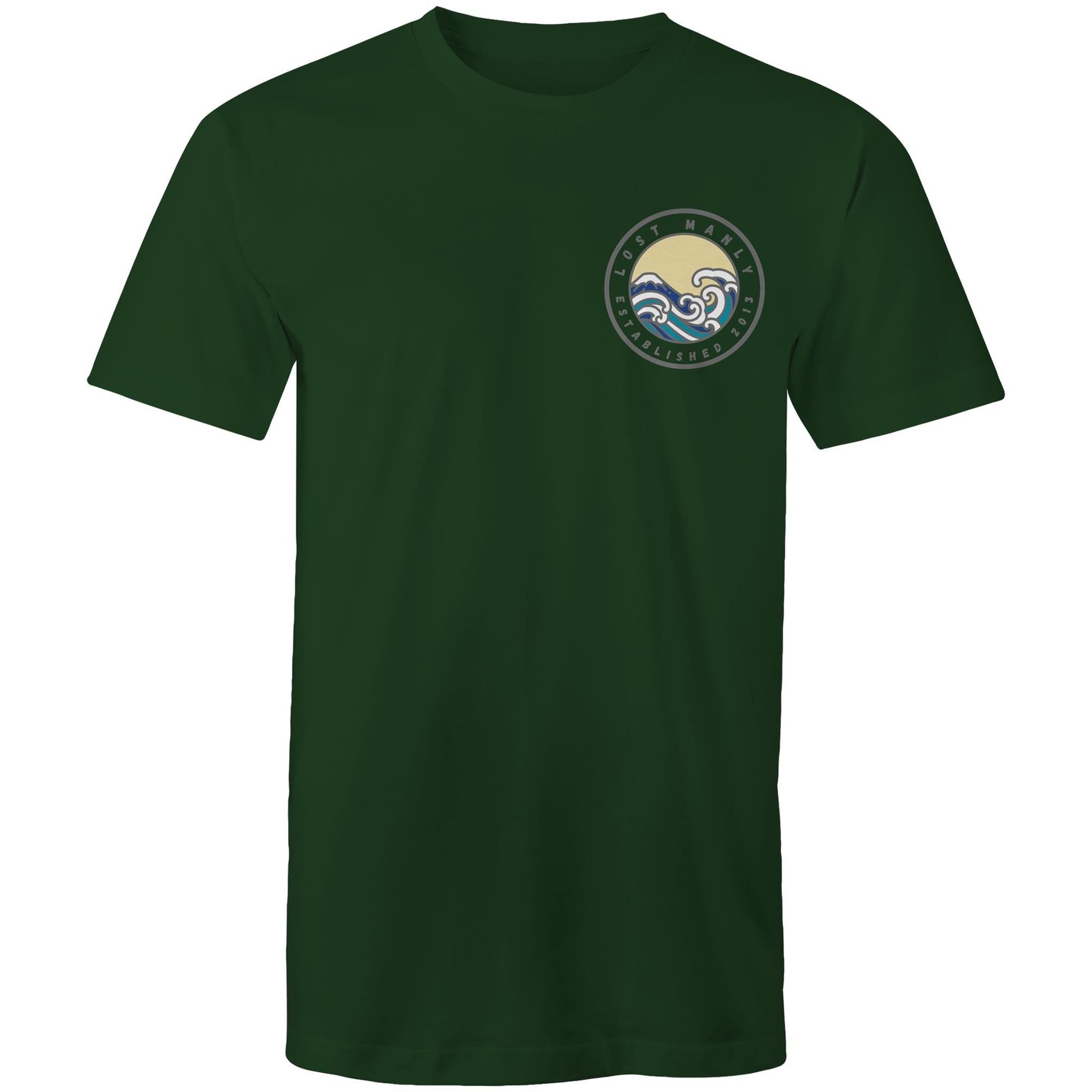 Lost Manly Northern Beaches Sydney Australia Printed Logo T-Shirt Ogo Merch