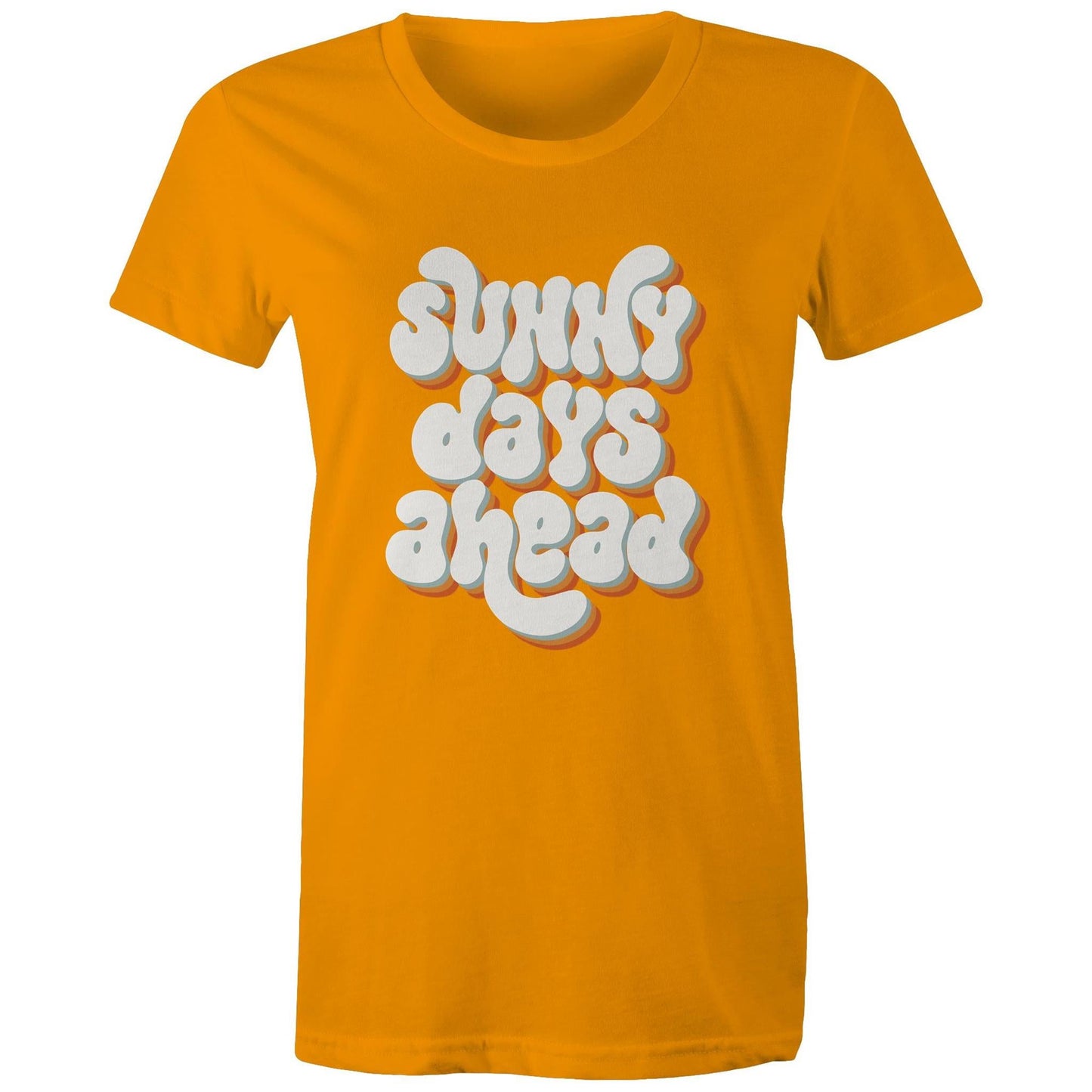 Women's Maple Tee Sunny Days Ahead 
