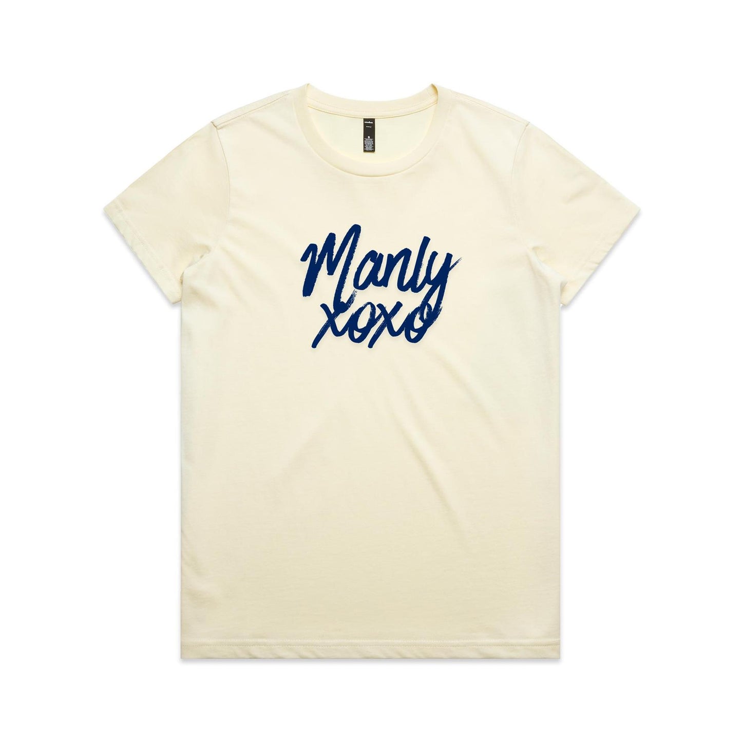 Lost Manly Manly xoxo Custom Logo Manly xoxo Edition AS Colour Women's Maple Tee