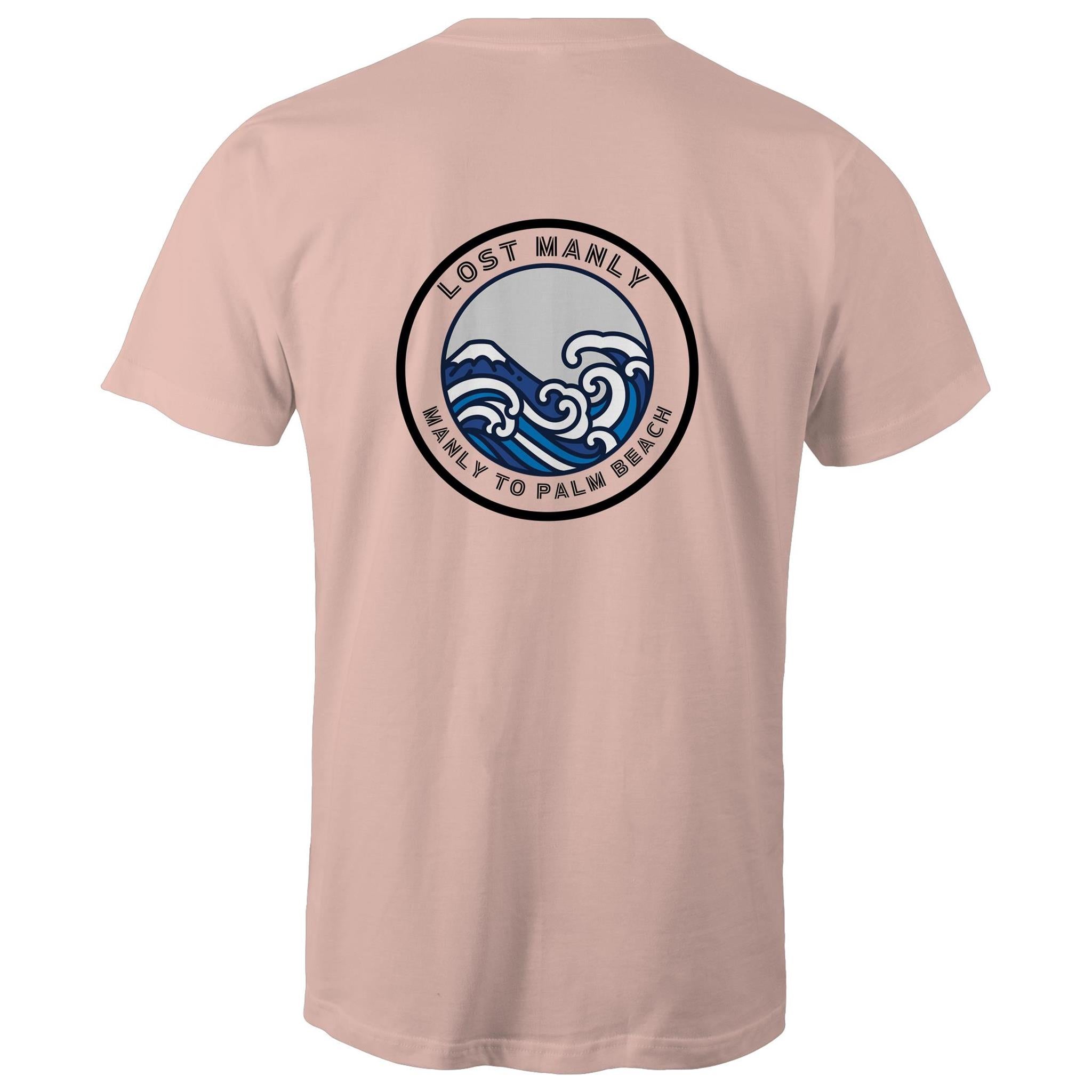 Lost Manly Northern Beaches Sydney Australia Printed Logo T-Shirt Ogo Merch