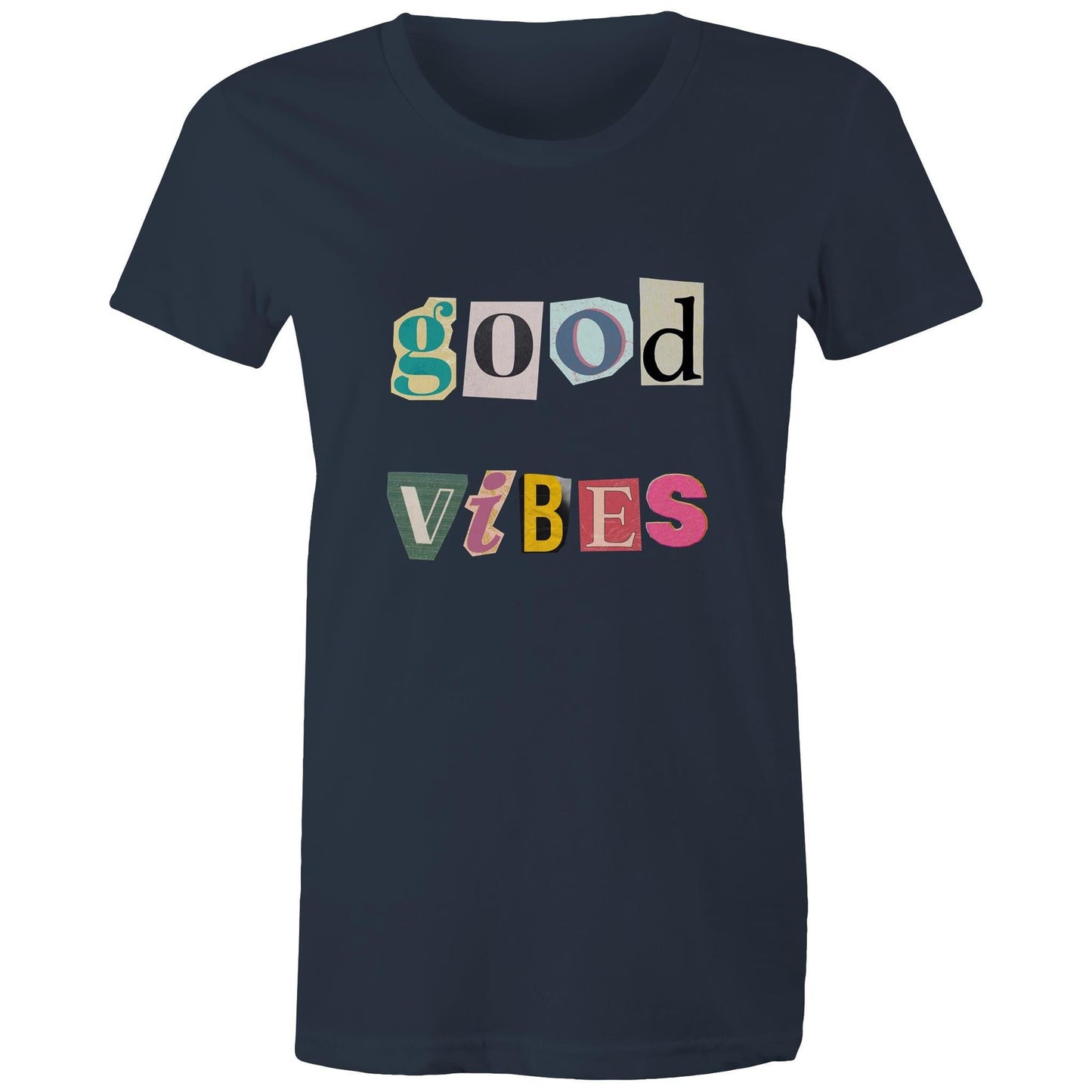 Women's Maple Tee Good Vibes 