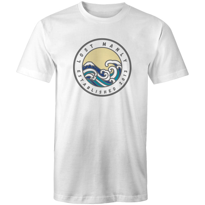 Lost Manly Northern Beachs Sydney Australia Printed Logo T-Shirt Ogo Merch