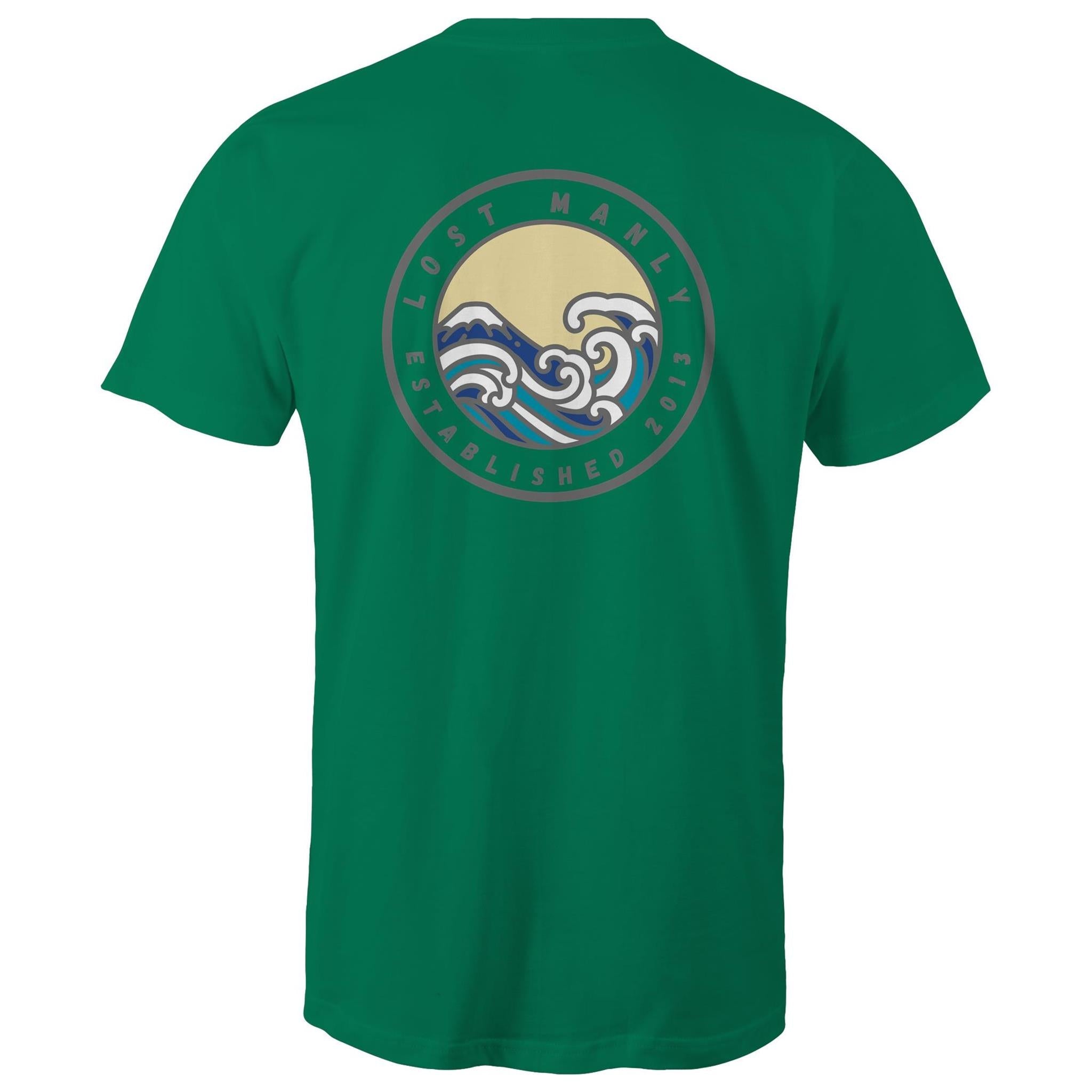 Lost Manly Northern Beaches Sydney Australia Printed logo T-Shirt Ogo Merch