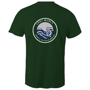 Lost Manly Northern Beaches Sydney Australia Printed Logo T-Shirt Ogo Merch