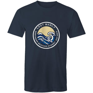 Lost Manly Northern Beaches Sydney Australia Printed Logo T-Shirt Ogo Merch