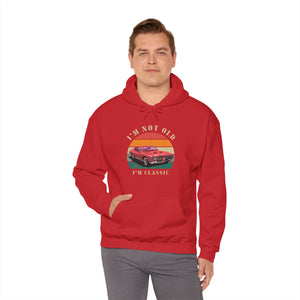 Vintage Classic Humour Logo Hoodie 