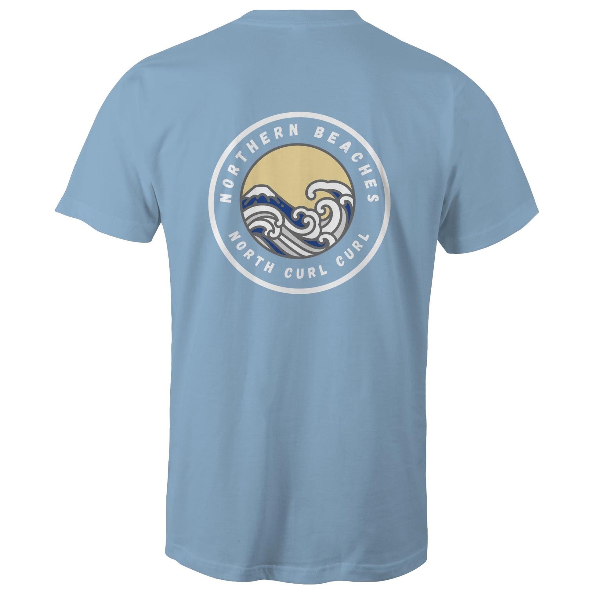 AS Colour Staple - Mens T-Shirt North Curl Curl logo back - Lost Manly Shop