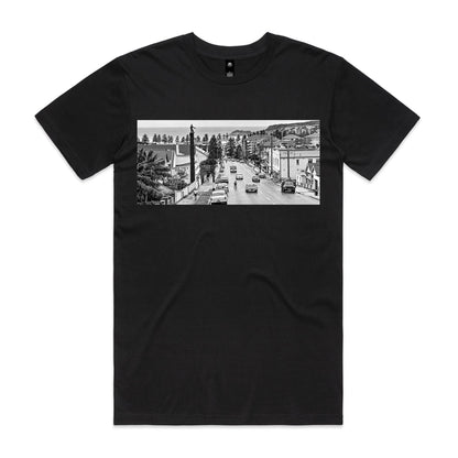 Vintage Manly Tyre Man Cotton T-Shirt | Northern Beaches