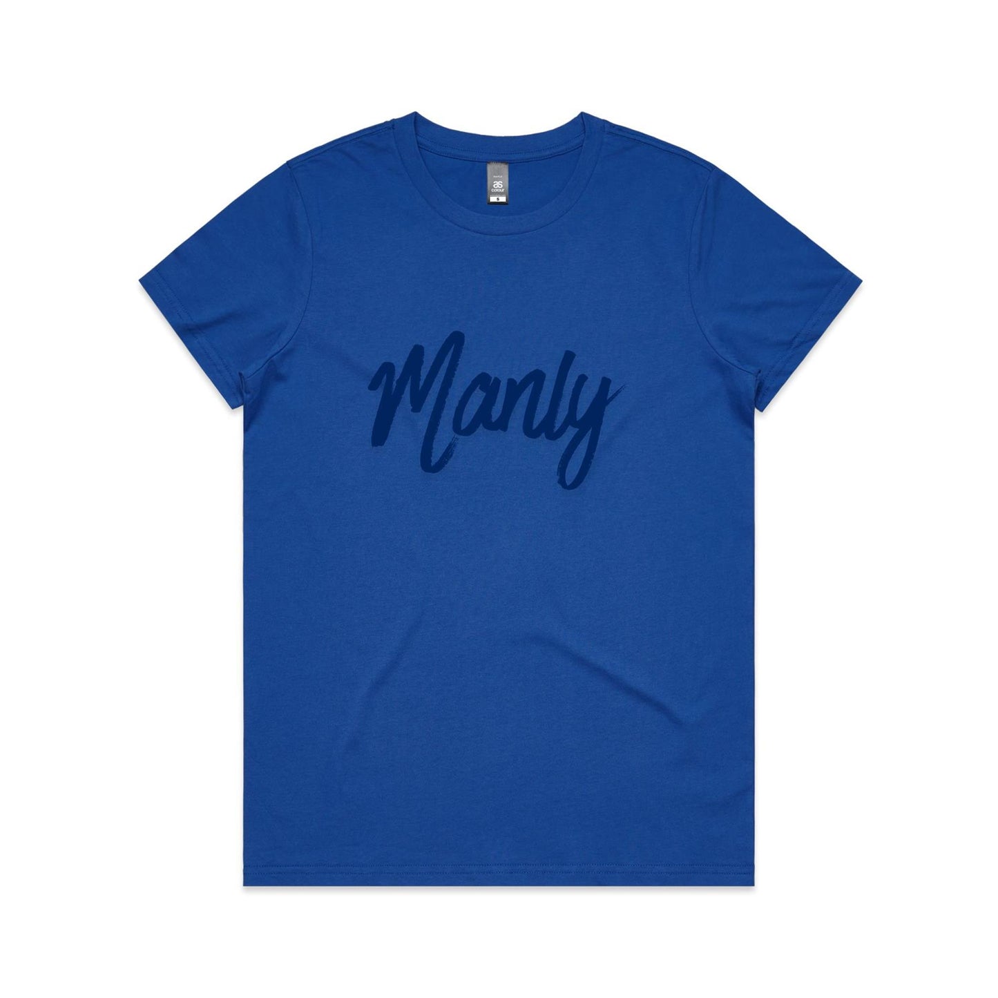 Lost Manly Custom Logo Manly Edition AS Colour Women's Maple Tee - Lost Manly Shop