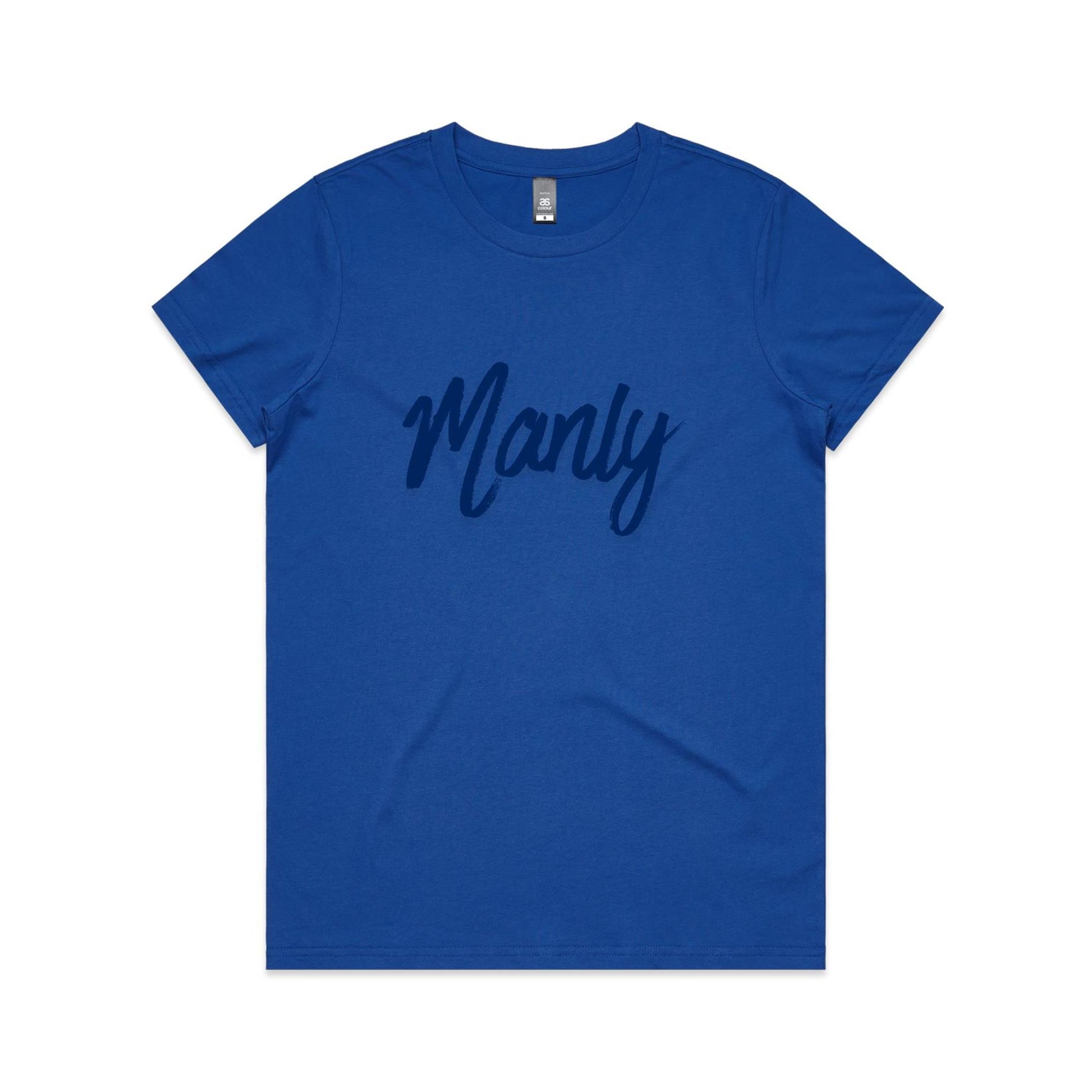 Lost Manly Custom Logo Manly Edition AS Colour Women's Maple Tee - Lost Manly Shop