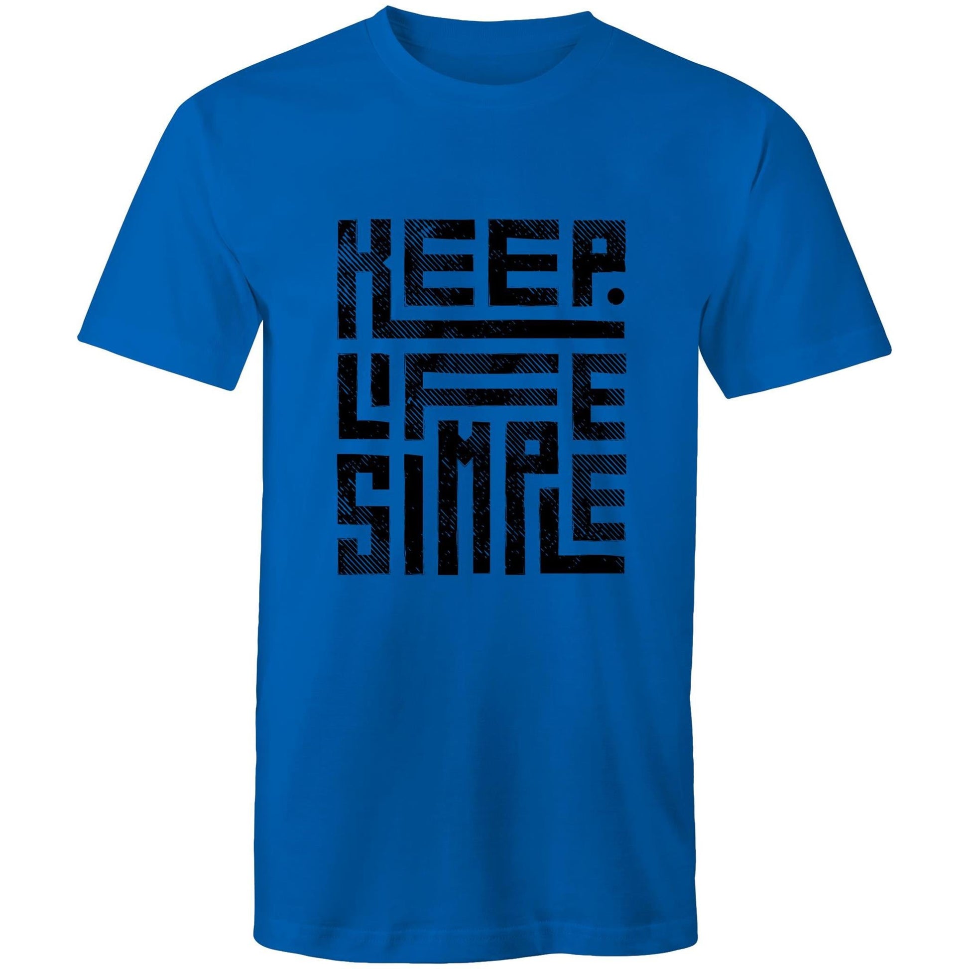 Mens T-Shirt Keep Life Simple 