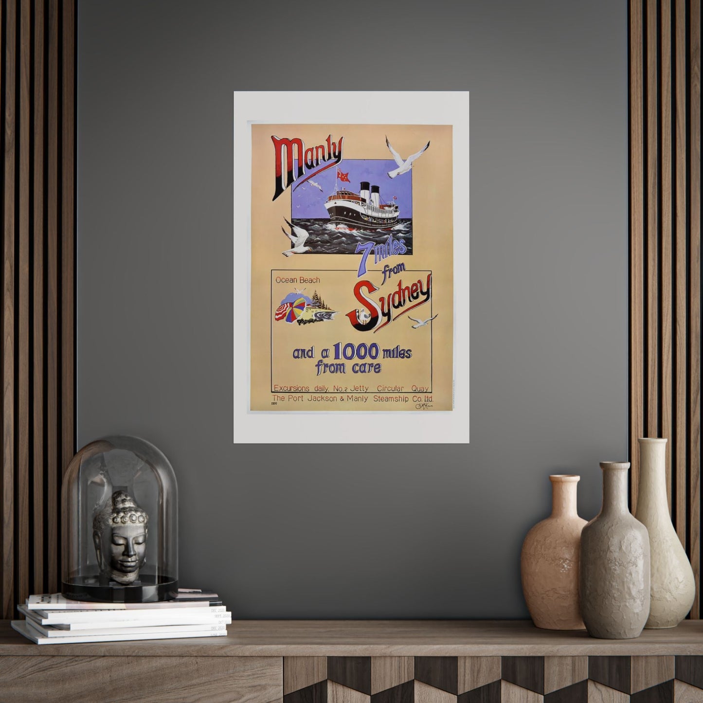 Lost Manly Customised Posters - Nautical Wall Art Print - Order Here, Special Requests Taken Here - Domestic and International Orders 