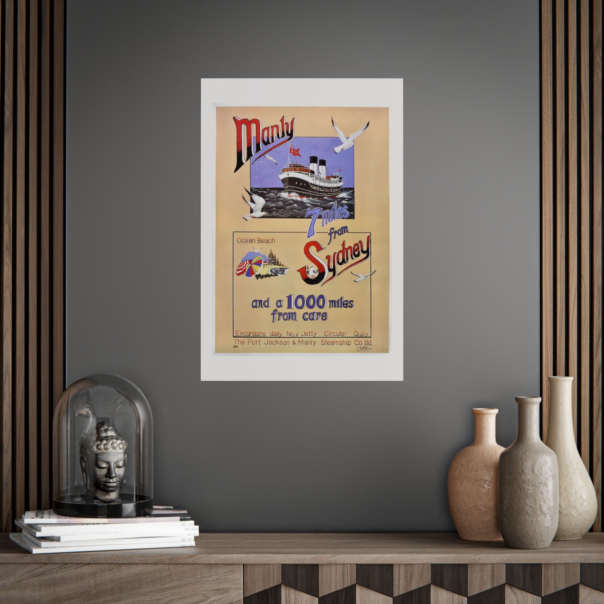 Lost Manly Customised Posters - Nautical Wall Art Print - Order Here, Special Requests Taken Here - Domestic and International Orders 