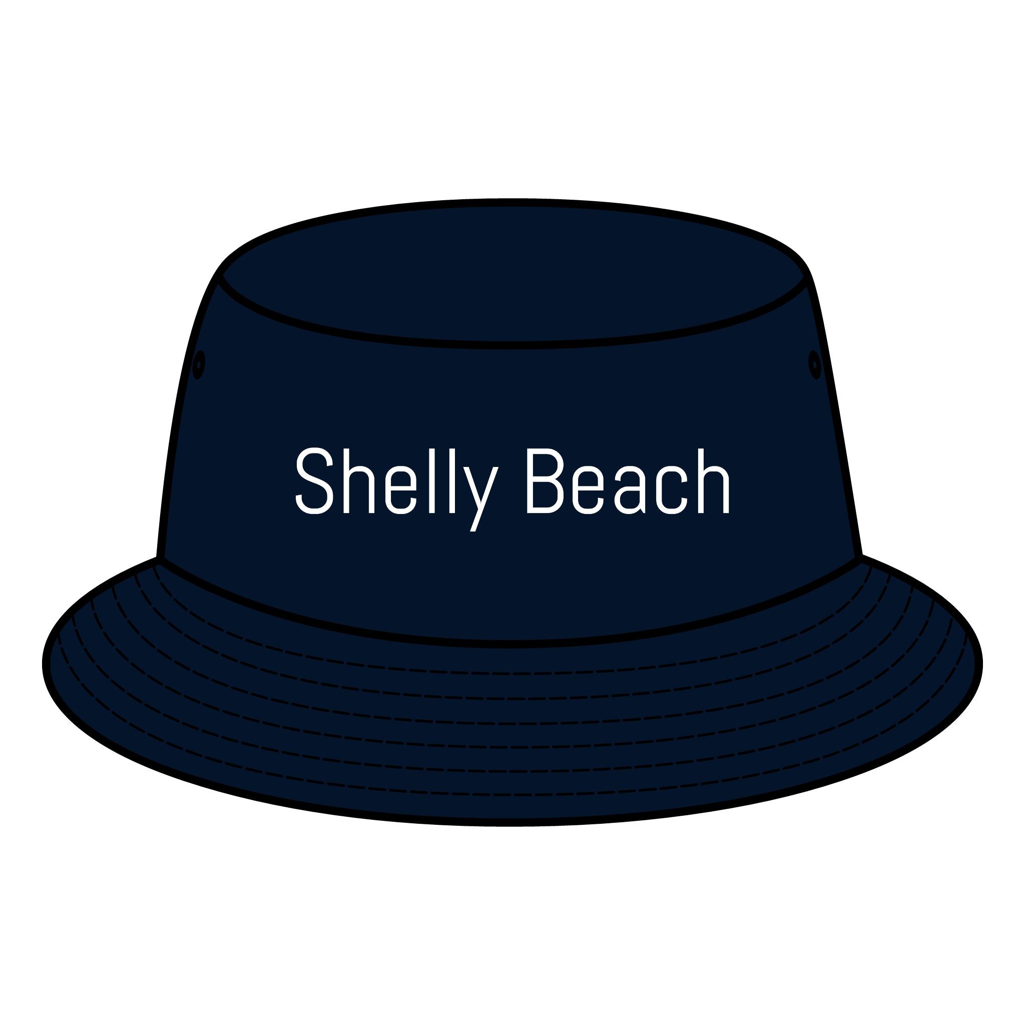 SHELLY BEACH Bucket Hat Custom Northern Beaches Logo Design Printify
