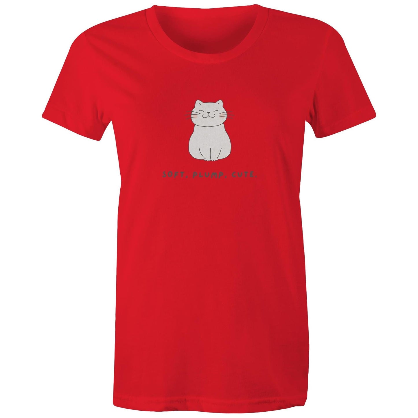 Women's Maple Tee Soft Plump Cute Print 