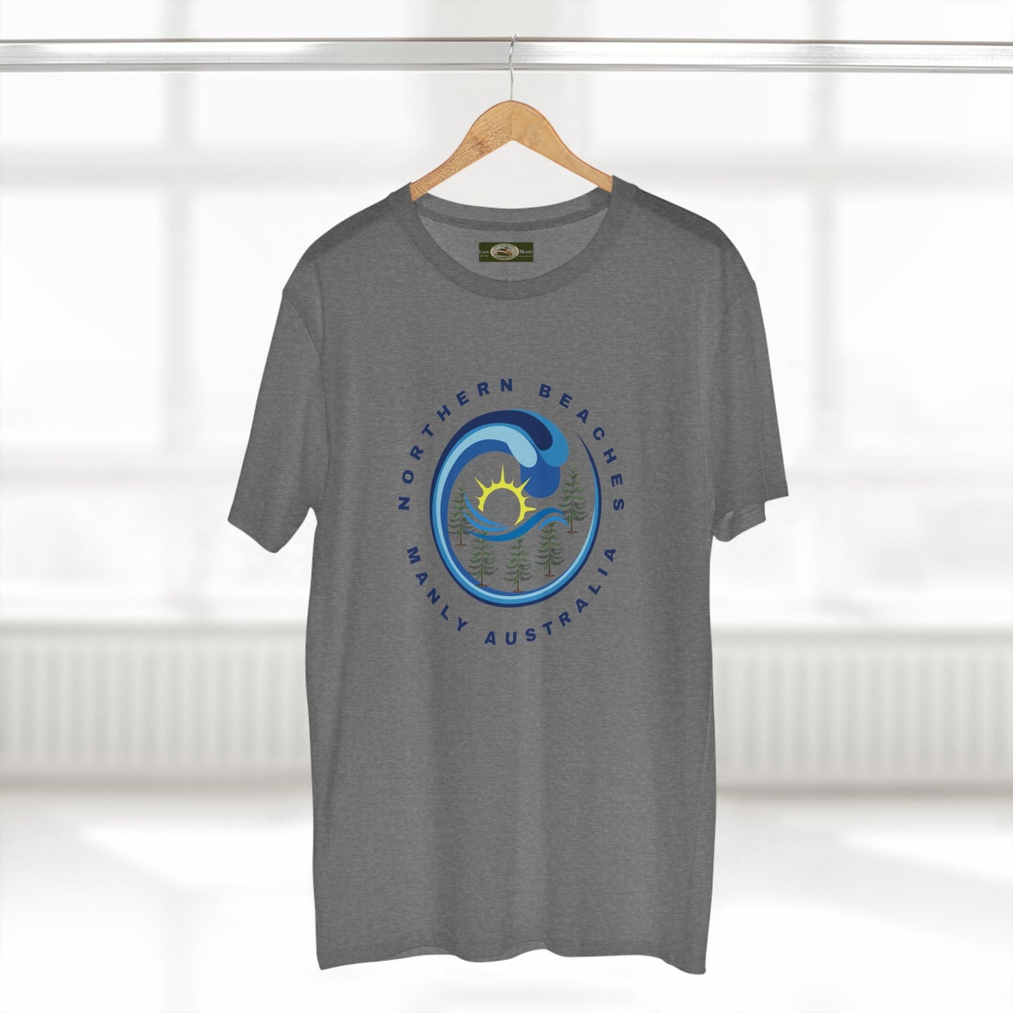 Manly Northern Beaches Sydney Australia Printed Logo T-Shirt Printify