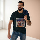 Vintage Manly Mardi Gras Staple Tee Printify
