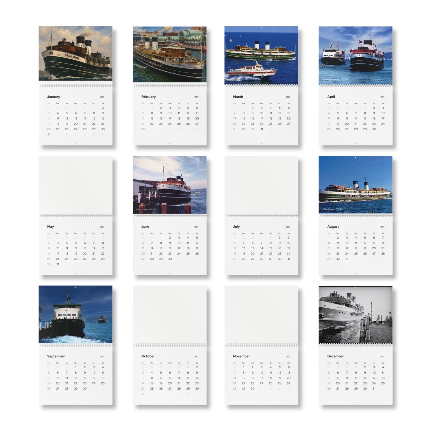 SOUTH STEYNE Celebrating the Queen of Sydney Harbour 2027 Wall Calendar