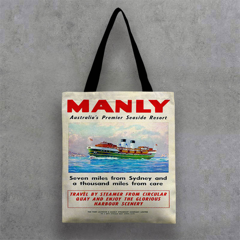 Tote Bags Lost Manly Shop
