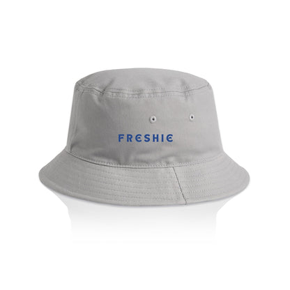 AS Colour Bucket Hat FRESHIE custom logo navy font 