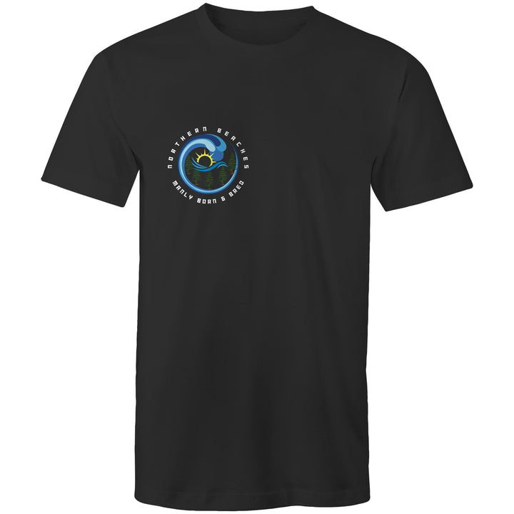Manly Born n Bred Northern Beaches Sydney Australia Printed Logo T-Shirt Ogo Merch