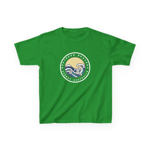 Ocean Wave Kids Cotton Tee – Northern Beaches logo 