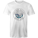 Northern Beaches Best Life custom logo printed on AS Colour Staple - Mens T-Shirt 