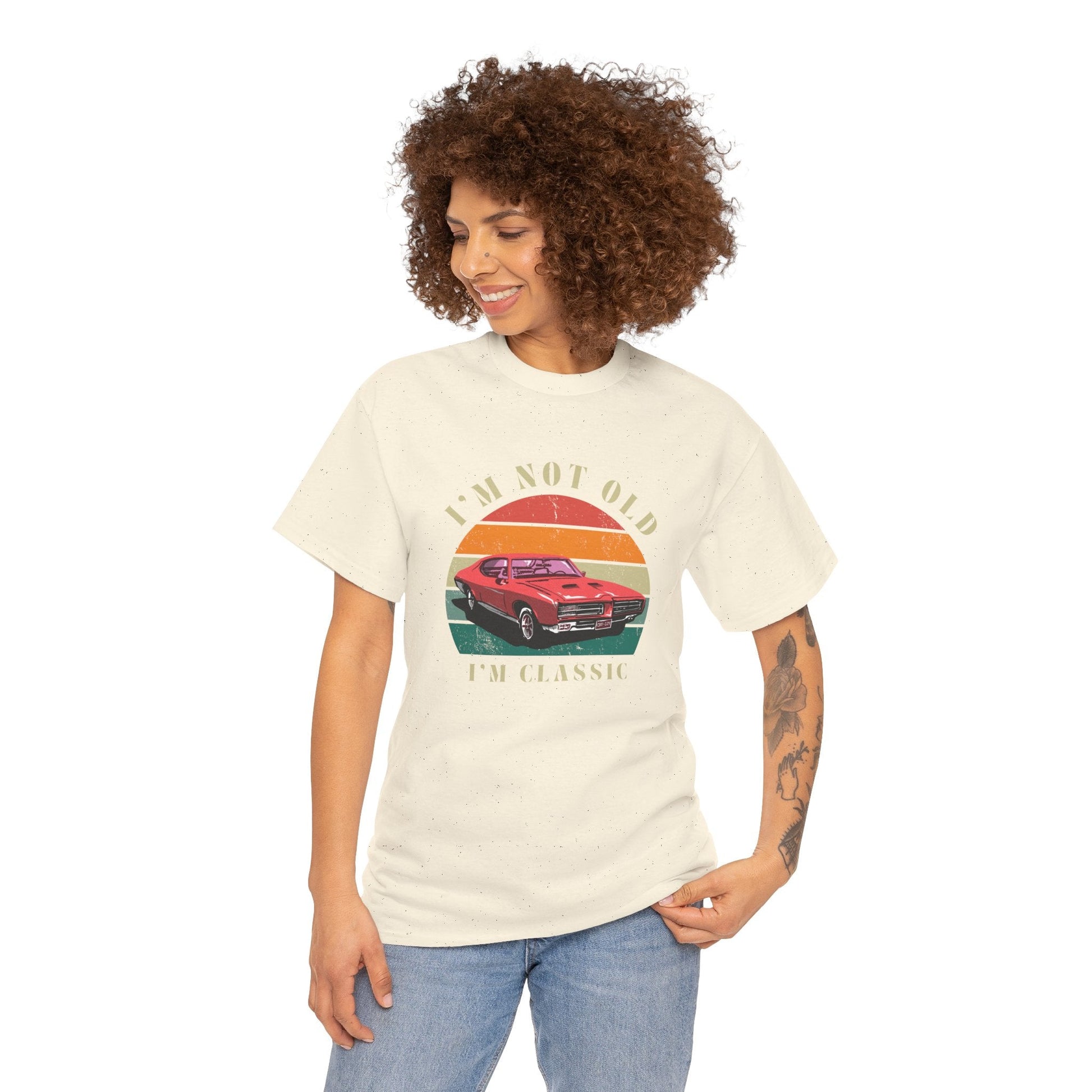 Vintage Car Lover Tee - I'm Not Old I'm Classic T-Shirt 