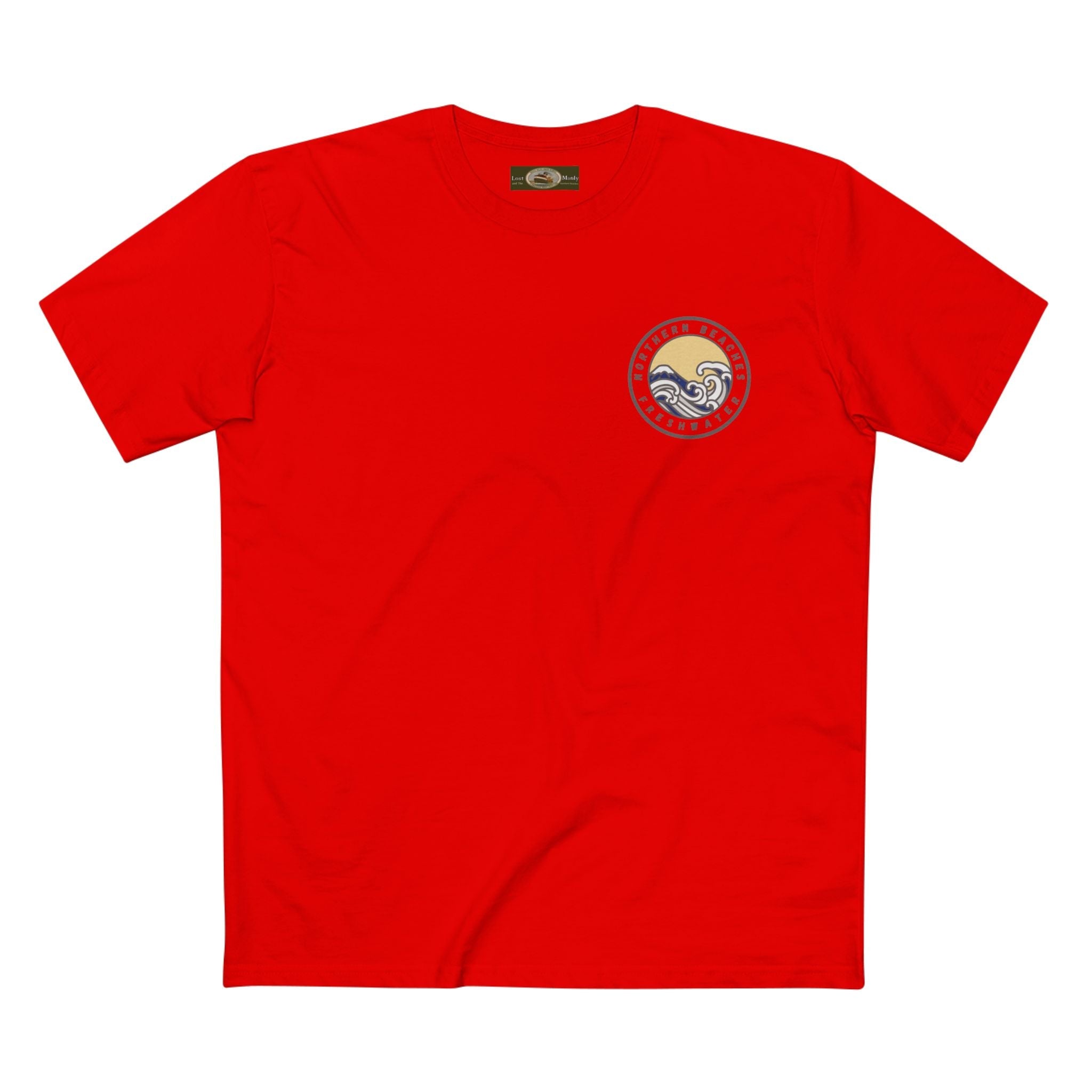 Freshwater Northern Beaches Sydney Australia Printed Logo T-Shirt Printify