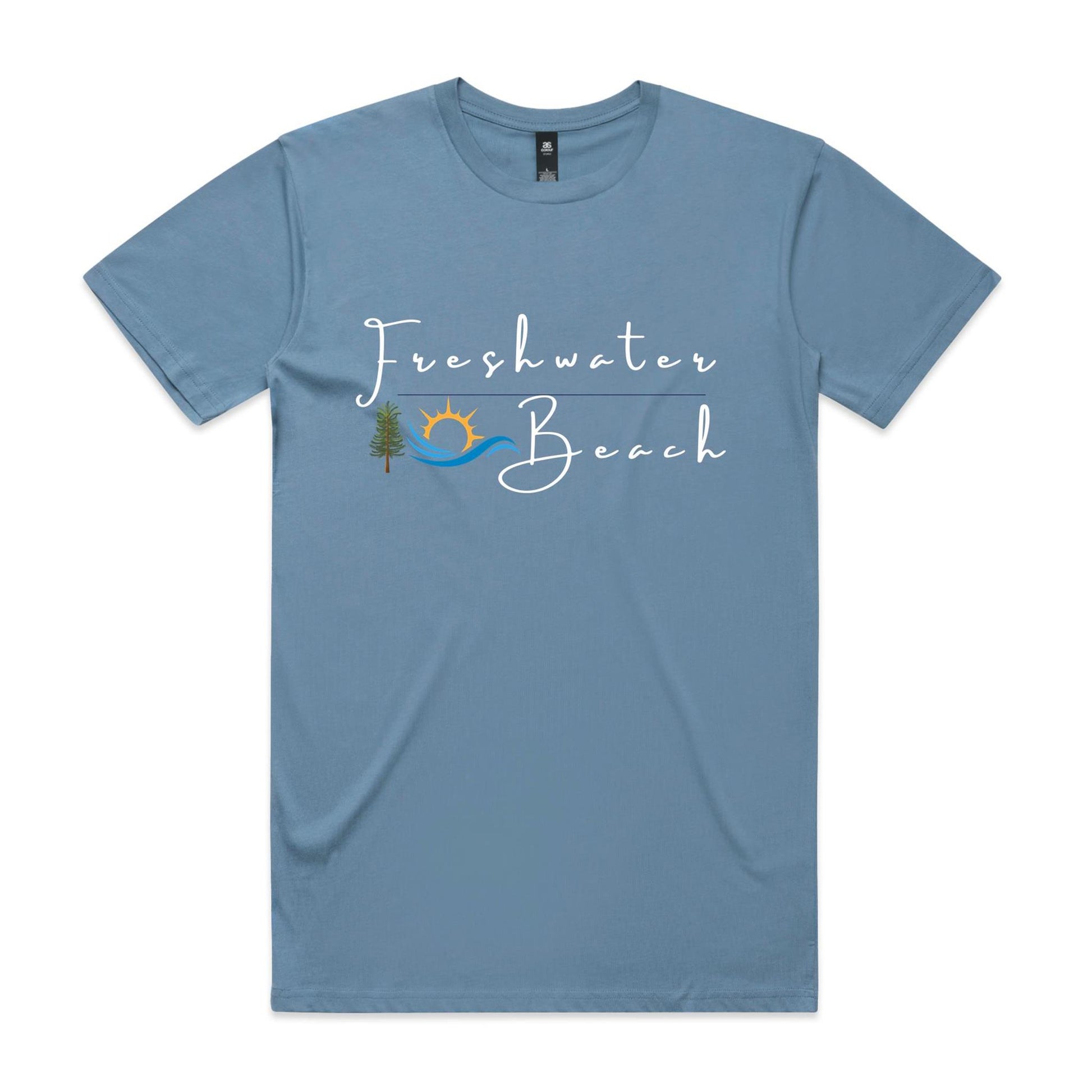 Freshwater Beach Logo Collection Comfy Cotton Tee - Lost Manly Shop